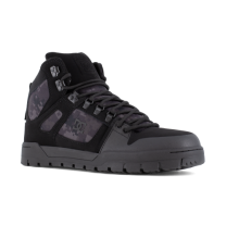 DC Work Crew Men's Pure Work High Top Composite Toe Waterproof EH Work Shoe Black Camo - DC60603