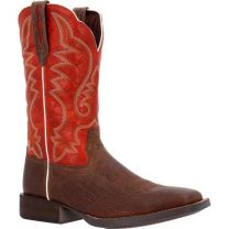 Durango Men's 12" Saddlebrook™ Western Boot Acorn/Crimson - DDB0447