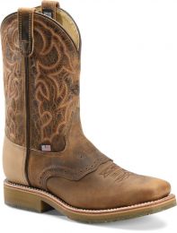 Double H Mens DH3567 Square Steel Toe Roper Boot