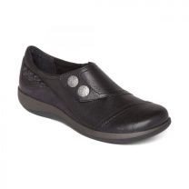 Aetrex Women's Karina Monk Strap Black - DM500W