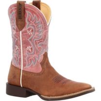 Durango Women's 10" Shyloh Western Boot Rusty Brown/Dusty Rose - DRD0484