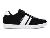 DVS Men's Milan CS Skate Shoe Black/Black/White - DV01282001 (DVF0001282-001)