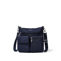 Baggallini Modern Everywhere Slim Crossbody Bag French Navy - ETB716-B0576