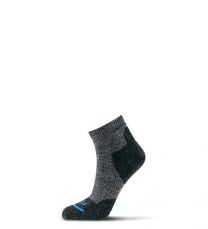 FITS Unisex Light Hiker Quarter Crew Socks Coal - F1003-001