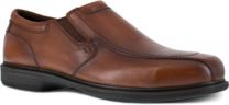 FLORSHEIM WORK Men's Coronis SD Steel Toe Slip-On Dress Work Shoe Brown - FS2006