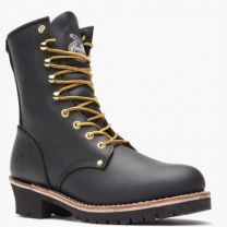 Georgia Boot Men's Logger 8" Black Non Steel-Toe Work Boot