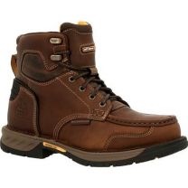 GEORGIA BOOT Men's 6" Athens 360 Soft Toe Waterproof Work Boot Brown - GB00439