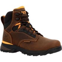 GEORGIA BOOT Men's 6" TBD (Tough Beyond Dispute) Alloy Toe Waterproof Work Boot Brown - GB00597