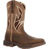 GEORGIA BOOT Men’s 11” Carbo-Tec FLX Pull-on with InsulKul™ Alloy Toe Work Boot Brown Tan - GB00711