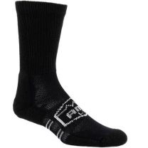 Georgia Boot Men's AMP LT Comfort Crew Socks Black (1 pair) - FGBAMPLT (GB9385)