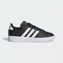 Adidas Men's Grand Court Shoes Core Black/Cloud White/Core Black - GW9196