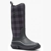 Muck Boot Company Women's Hale Waterproof Boot Black/Gray Plaid - HAW1PLD