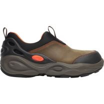 MERRELL WORK Men's Hydro Moc Slip On Composite Toe Work Shoe Brown - J008034