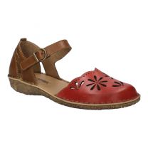 Josef Seibel Women's Rosalie 04 Sandal Rubin Kombi (Ruby Red Combo) - 79504-476471