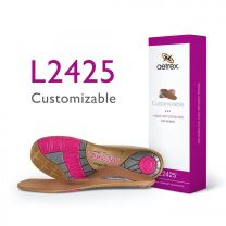 Aetrex Women's Customizable Posted Orthotics W/ Metatarsal Support (Lynco) - L2425W