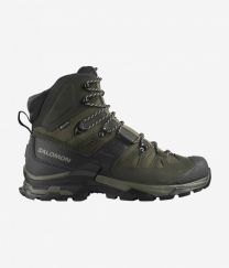 Salomon Men's Quest 4 GORE-TEX Hiking Boot Olive Night/Peat/Safari - L41292500