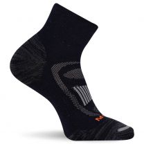 Merrell Unisex Zoned Quarter Hiker Socks Black (1 pair) - MEA33528Q1B4001-BLACK