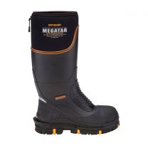 Dryshod Men's Megatar Steel Toe Metatarsal Guard Work Boot Black - MEG-MH-BK