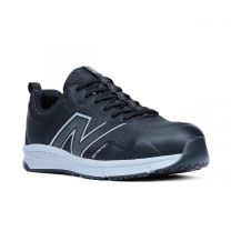 NEW BALANCE SAFETY Men's Evolve Alloy Toe Work Shoe Black/Grey - MIDEVOLBG