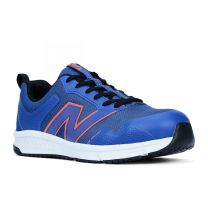 NEW BALANCE SAFETY Men's Evolve Alloy Toe Work Shoe Blue/Orange - MIDEVOLBO