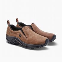 Merrell Men's Jungle Moc Nubuck Waterproof Slip-On Shoe Brown - J52927