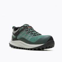 MERRREL WORK Women's Antora 3 Carbon Fiber Toe Work Shoe Pine Green - J006122