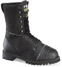 Matterhorn Men's 10” Steel Toe Waterproof Insulated Internal Metatarsal Guard Work Boot Black - MT903