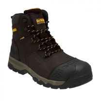 DEWALT Men's 6" Manvel Composite Toe Waterproof Work Boot Brown Crazy Horse - DXWP10065-BCH