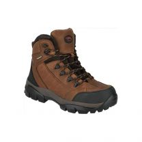 FSI Avenger Men's 6" Mid Leather Waterproof Soft Toe No Exposed Metal EH Work Boots