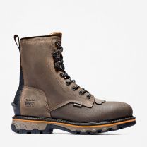Timberland PRO Men's 8" True Grit Composite Toe Waterproof Work Boot Turkish Coffee Brown - TB1A22CN214