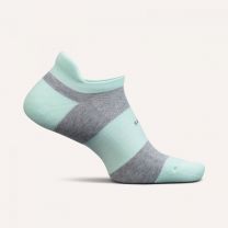 Feetures Unisex High Performance Cushion No Show Tab Socks Move Aside Mint - FA502580