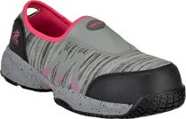 Moxie Trades Women's Zena Composite Toe Slip-On Work Shoe Grey Knit - MT50181