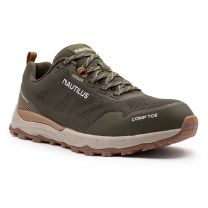 Nautilus Safety Footwear Men's Trillium Composite Toe PR EH Athletic Work Shoe Olive - N530