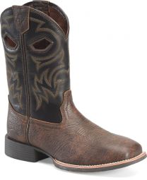 Phantom Rider Men's 11" Lazario Roper Western Boot Brown/Black - PH5025