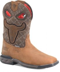 Phantom Rider Men's 11" Biggs Non-Metallic EH Composite Toe Roper Boot Brown - PH5033