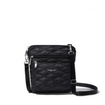 Baggallini Modern Pocket Crossbody Black Quilt - POK730-B0866