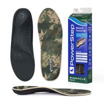 Powerstep Unisex Pinnacle Hiker Arch Support Insoles for Hiking Boots Camo (1 pair) - 5050-01