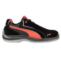 PUMA Safety Men's Touring Low Composite Toe EH Work Shoe Black/Red - 643445