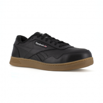 Reebok Work Women's Club Memt Composite Toe Classic Work Sneaker Work Shoe Black/Gum - RB154