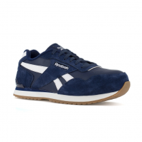 Reebok Work Men's Harmon Composite Toe Classic Sneaker Work Shoe Navy/White - RB1981