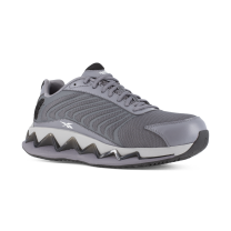 Reebok Work Men's Zig Elusion Heritage Composite Toe Work Sneaker Grey/Black - RB3224