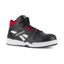 Reebok Work Men's BB4500 Work Composite Toe EH Athletic High Top Work Shoe Black/Red - RB4132