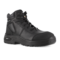 Reebok Work Women's 6" Trainex Composite Toe Wateproof PR Sport Work Boot Black - RB765