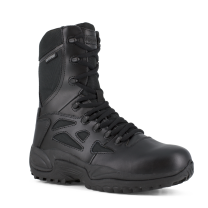 Reebok Work Women's 8" Rapid Response Soft Toe Waterproof Tactical Boot Black - RB877