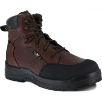 Rockport Works Men's 6" More Energy Composite Toe Internal Metatarsal Guard Work Boot Brown - RK6642