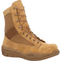 ROCKY WORK Men's 8" C4T Composite Toe Tactical Military Boot Coyote Brown - RKC140