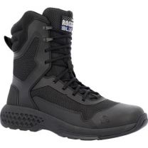 ROCKY Men's 8” Code Blue SR Soft Toe Public Service Boot Black - RKD0124