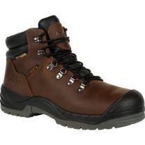 Rocky Worksmart Composite Toe Internal Met Guard Work Boot Brown