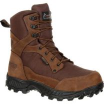 Rocky Men's 8" Ridgetop Waterproof 600g Insulated Outdoor Boot Brown - RKS0384