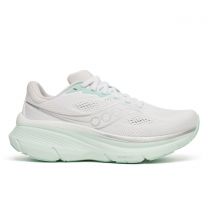 Saucony Women's Guide 19 Wide White/Hush Running Shoes - S11059-121